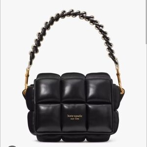 Kate Spade Black Padded Shoulder Bag